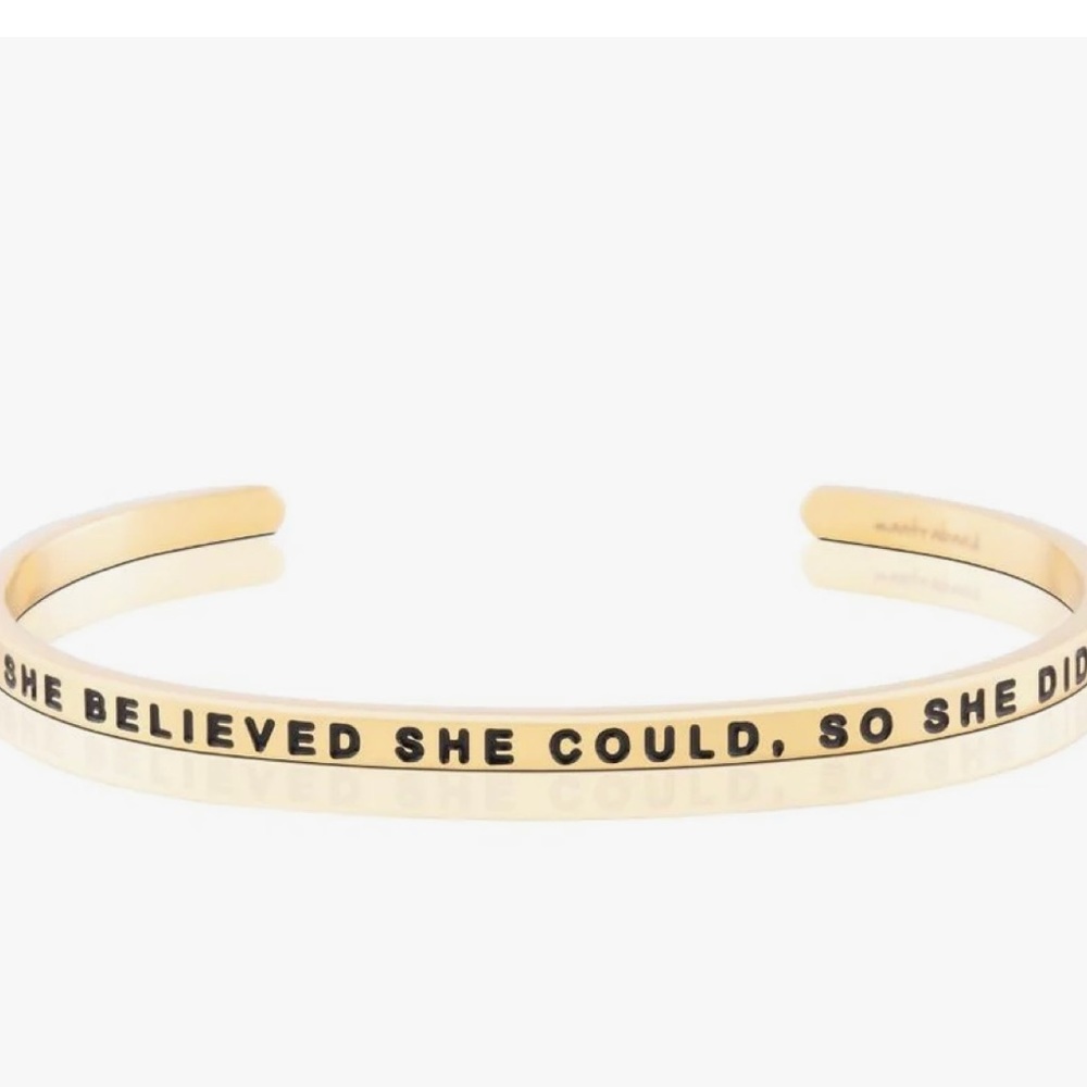 She Believed She Could, So She Did MantraBand